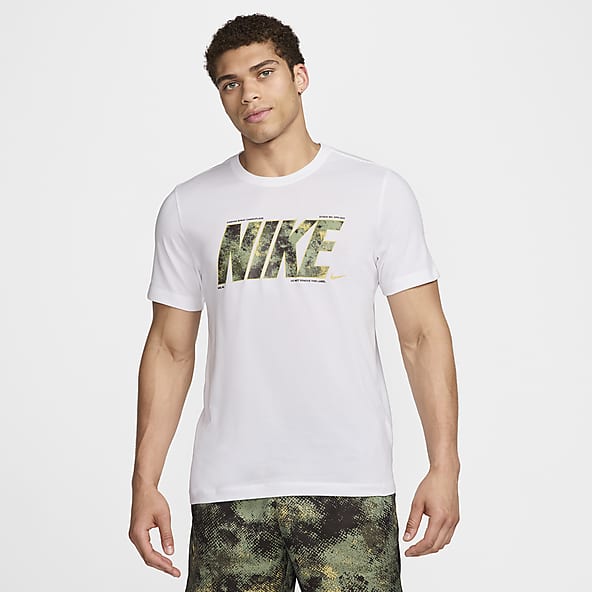 Hombre Blanco Playeras y tops. Nike MX